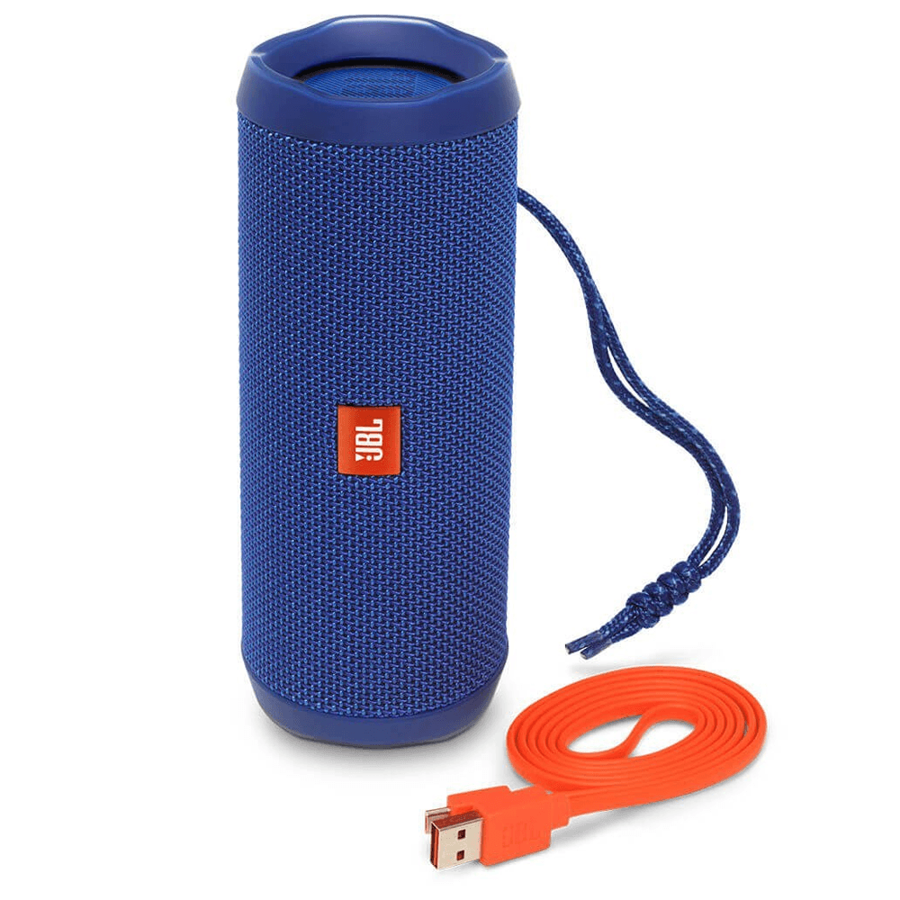 Caixa de Som Bluetooth JBL Flip 4 | Azul - Fujioka Distribuidor