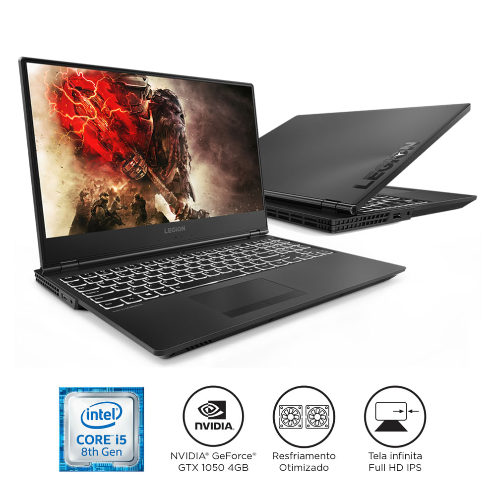 Notebook Gamer Lenovo Legion Y530-15ICH Intel Core i5 8GB 1TB