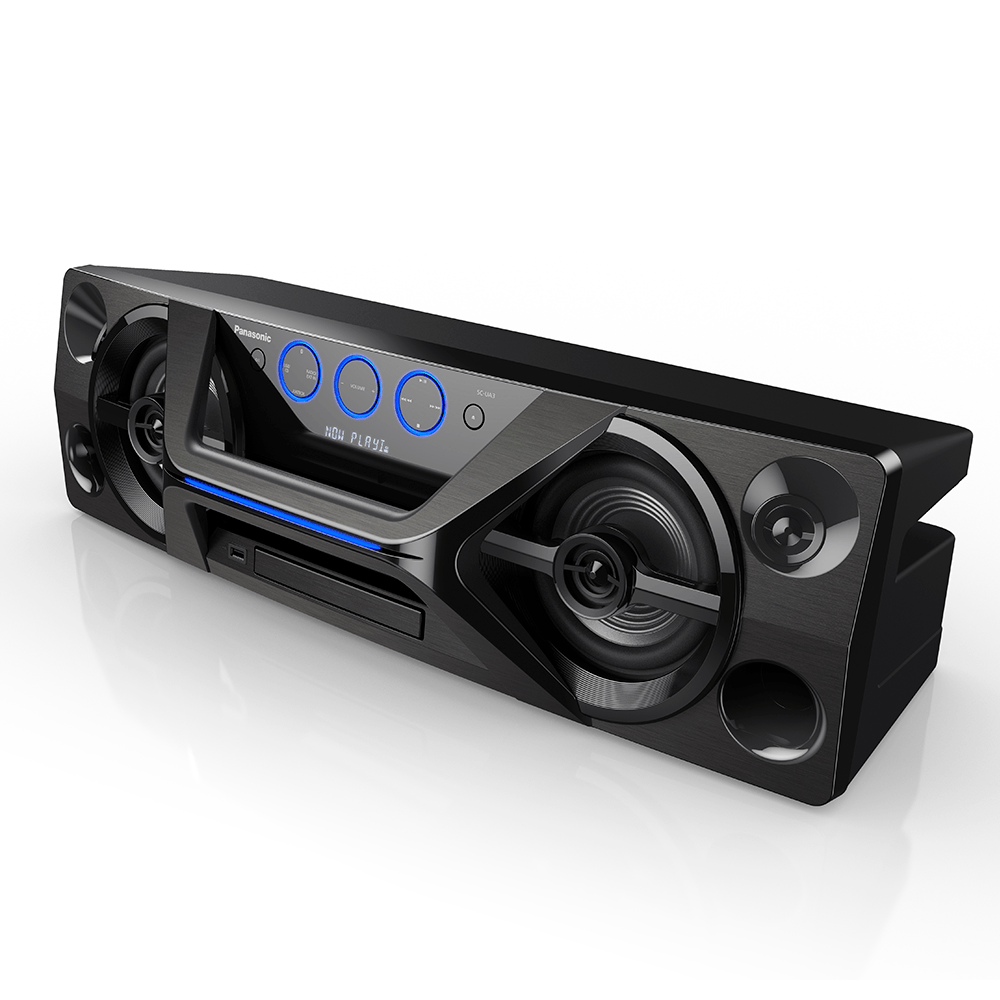 Mini System Panasonic SC-UA3LB 250W RMS, Bluetooth, Wireless Média