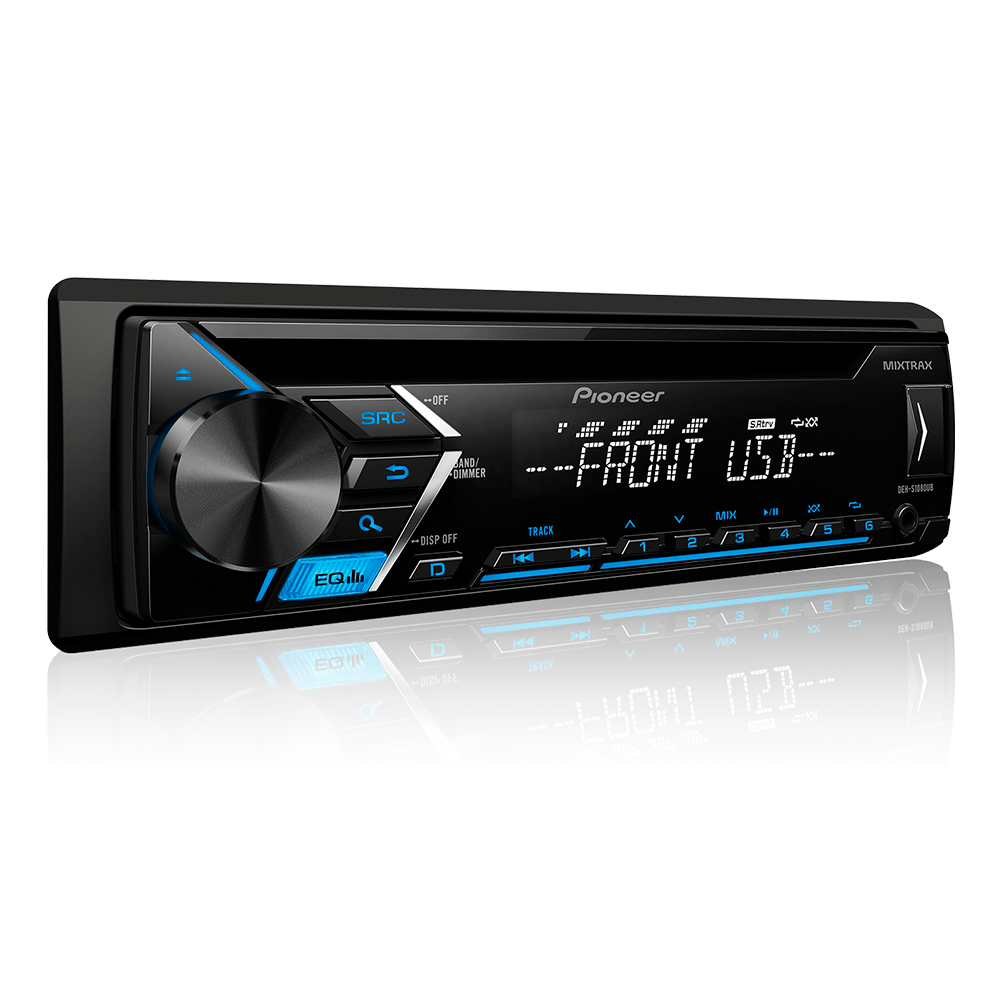 Som Automotivo Pioneer DEH-S1080UB 1D, CD , USB, MP3, RCA, Rádio