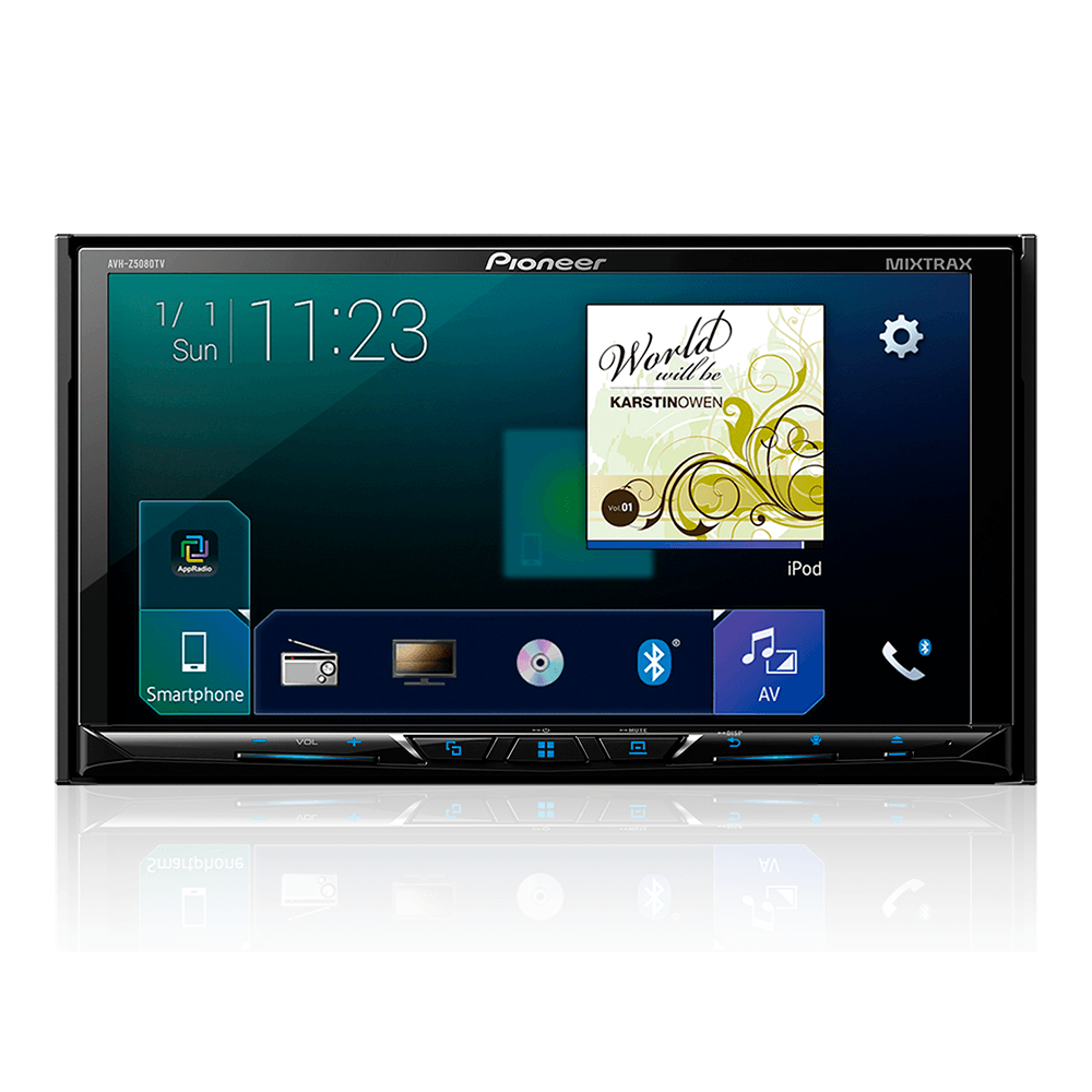Som Automotivo Pioneer AVH-Z5080TV, MP3, CD/USB, Rádio AM/ FM
