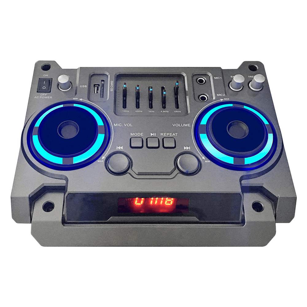 Caixa Amplificada Lenoxx CA360, Bluetooth, Mic, LED Artigo: 56810