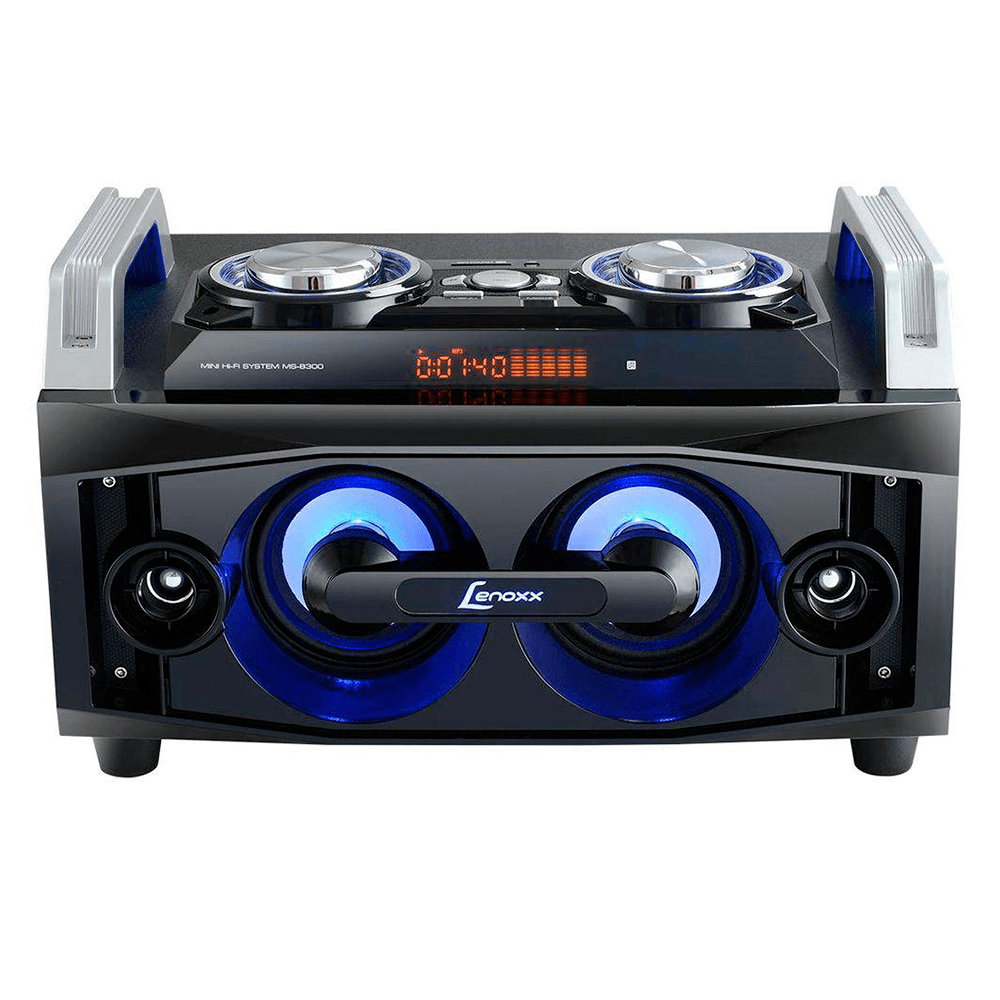 Mini System Lenoxx MS8300 150W, Bluetooth, MP3, USB , Rádio FM