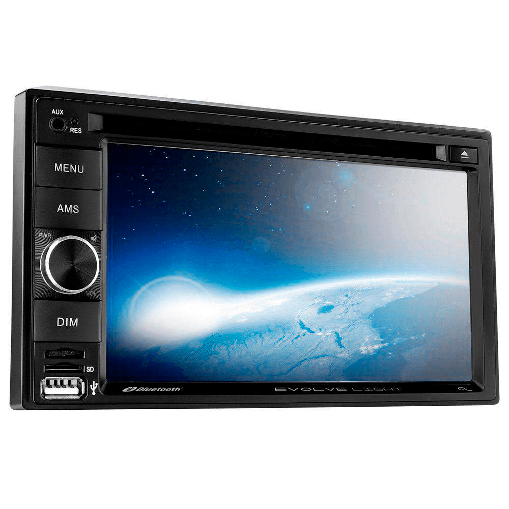 Som Automotivo Multilaser EVOLVE, MP3, CD/USB, DVD, Rádio AM/FM
