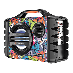 Caixa Amplificada Mondial MCO-06, 120W, USB, Rádio FM, Entrada para Microfone, Bluetooth, Gravador Digital, Cartão Micro SD, Display Digital GO - 56828 Caixa Amplificada Mondial MCO-06, 120W, USB, Rádio FM, Entrada para Microfone, Bluetooth, Gravador Digital, Cartão Micro SD, Display Digital GO - 56828