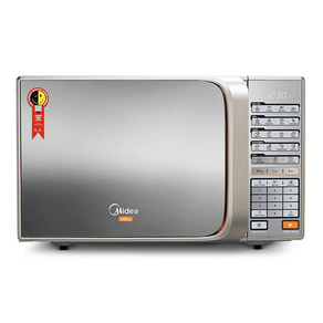 Forno Microondas Midea MTAEG42, 30L Com Grll, Espelhado, Receitas Pré-Programadas, Função Limpa Fácil, Menu Kids, Menu Chef, Design Inovador | 127V GO - 196619 Forno Microondas Midea MTAEG42, 30L Com Grll, Espelhado, Receitas Pré-Programadas, Função Limpa Fácil, Menu Kids, Menu Chef, Design Inovador | 127V GO - 196619