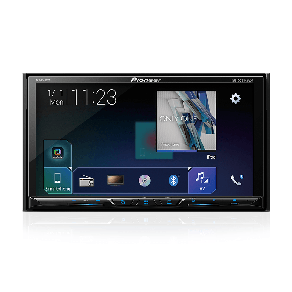 Som Automotivo Pioneer AVH-Z5180TV, 2 DIN Com Tela de 7