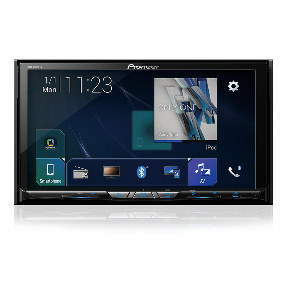 Som Automotivo Pioneer AVH-Z9180TV, 2 DIN Com Espelhamento de