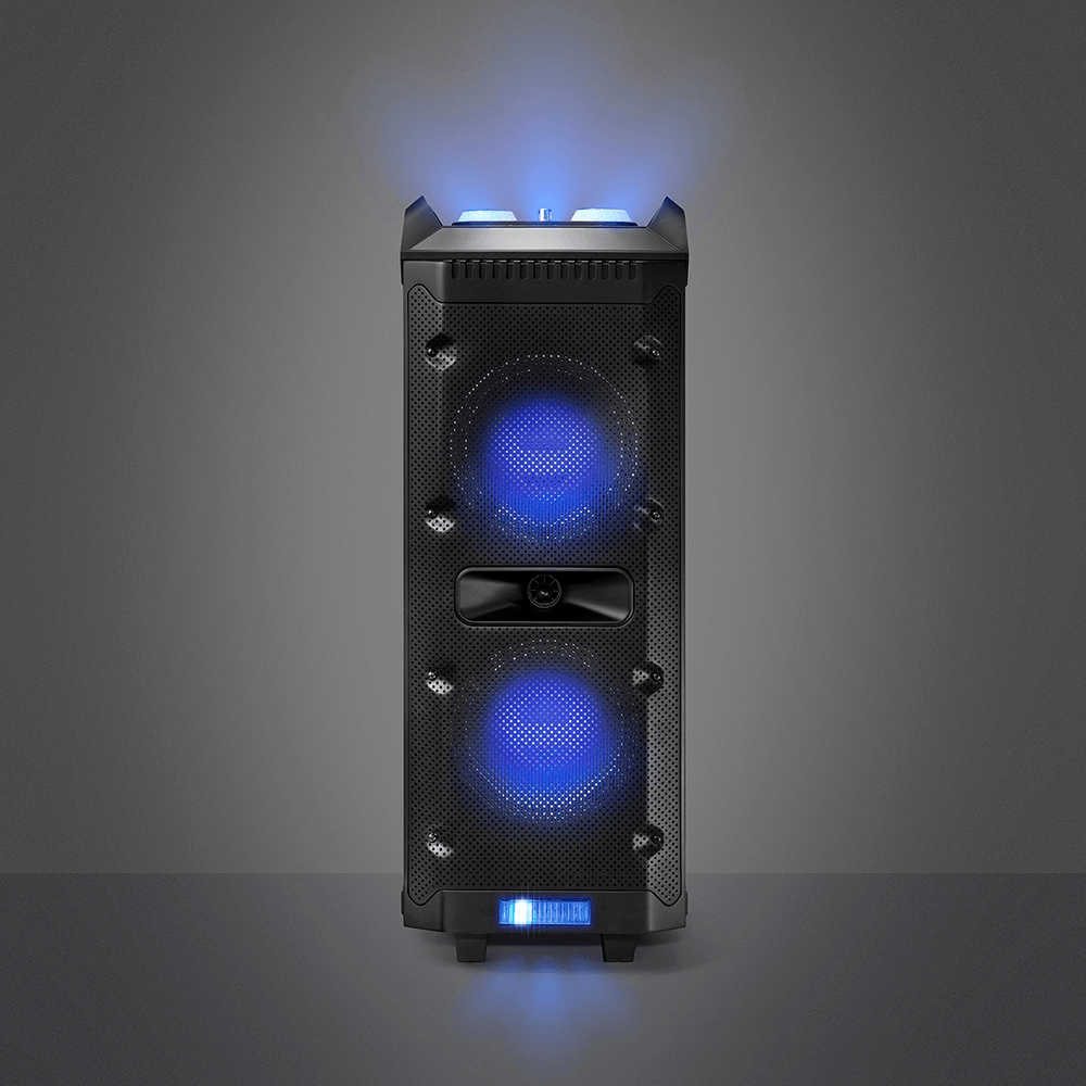 Caixa de Som Amplificada Multilaser SP290 300W, Efeitos de Luzes