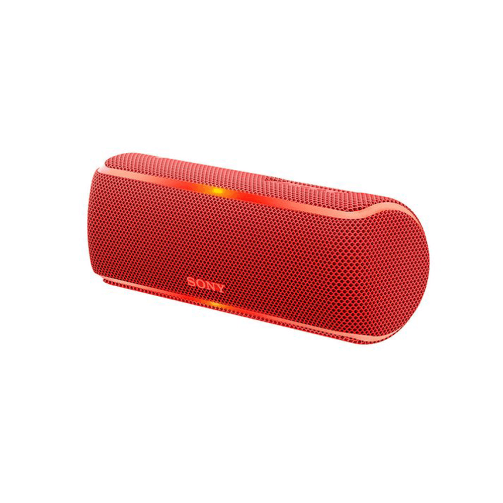 Caixa Bluetooth SONY SRS-XB21 Red, Extra Bass, Iluminação, Efeitos