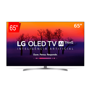 TV OLED 65 LG 65B8SSC Ultra HD Premium 4k, Webos 4.0, Smart, HDR10 Pro, Ultra Surround, Sistema de Som Dolby Atmos. GO - 43853