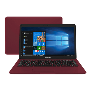Notebook Positivo Motion Red C464B Intel Dual Core - 4GB 64GB 14