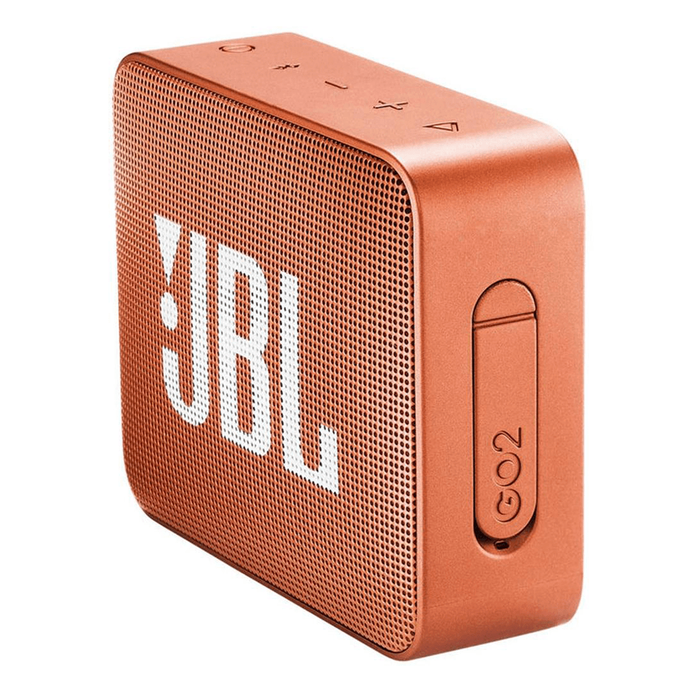 Caixa de Som Bluetooth JBL Go 2 Laranja Artigo: 56889 - Fujioka