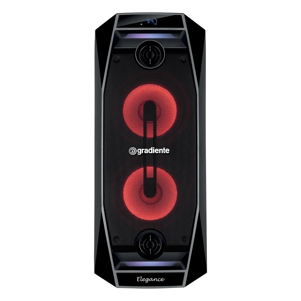 Caixa Amplificada Gradiente GCA-102 Elegance 500W 2x8