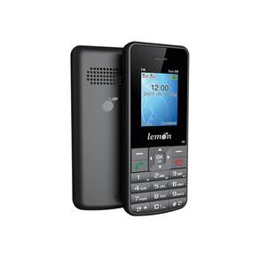 Celular Lemon Sensi 3G LM-754 3G, Dual Chip, Tela 1.8'', Rádio FM, MP3 Player, Lanterna integrada. Preto GO - 237499