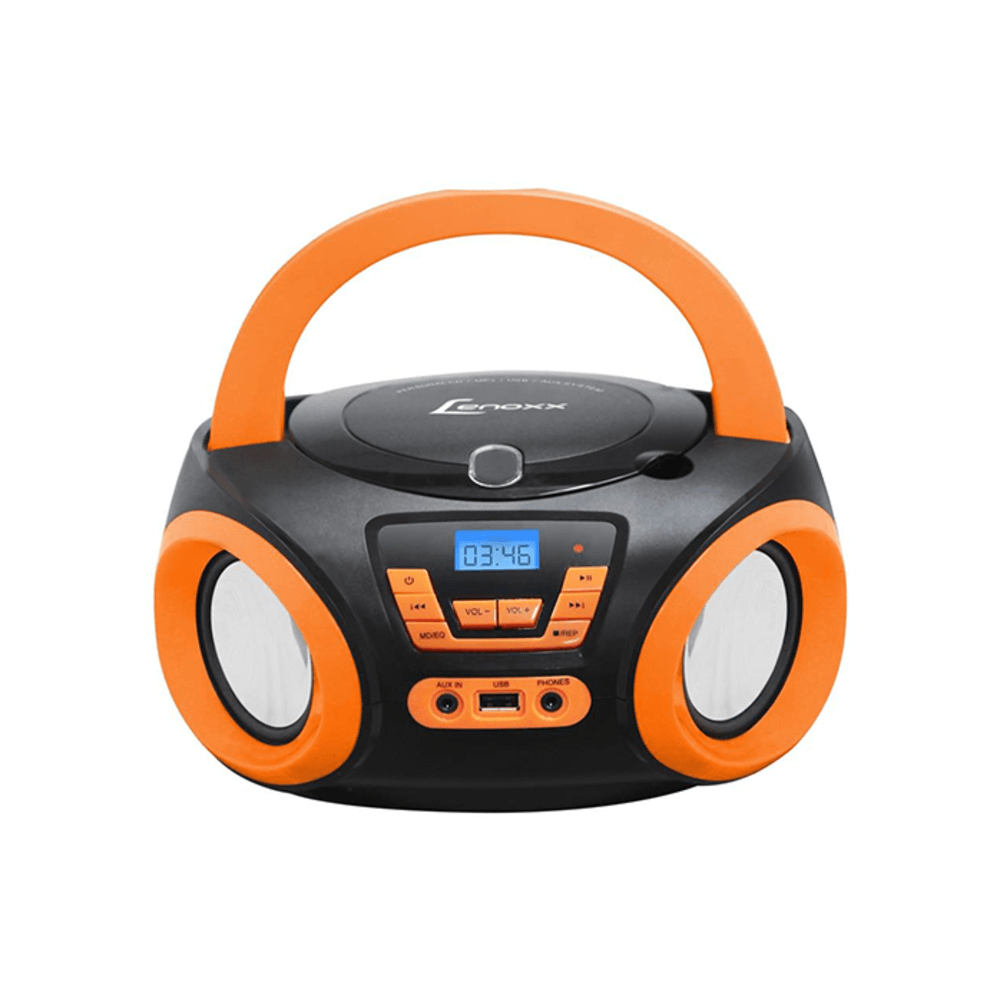 Rádio Cd Portátil Lenoxx Bd-121 Mp3 Usb - Fujioka Distribuidor