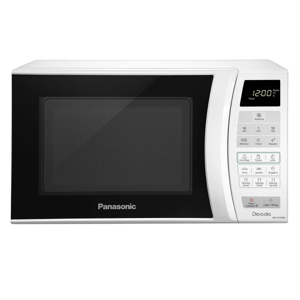 Forno Microondas Panasonic NN ST254WRUN, 21L 127V - Fujioka