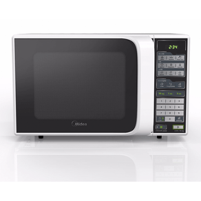 Forno Microondas Midea MTRS42, Branco, 31L, Receitas Pré-Programadas, Função Limpa Fácil, 4 Menus | 220V GO - 196572 Forno Microondas Midea MTRS42, Branco, 31L, Receitas Pré-Programadas, Função Limpa Fácil, 4 Menus | 220V GO - 196572
