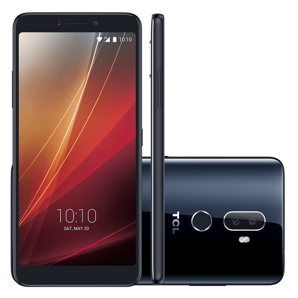 Smartphone TCL C9 5199I | Preto, Android 8.0, Oreo,Dual chip