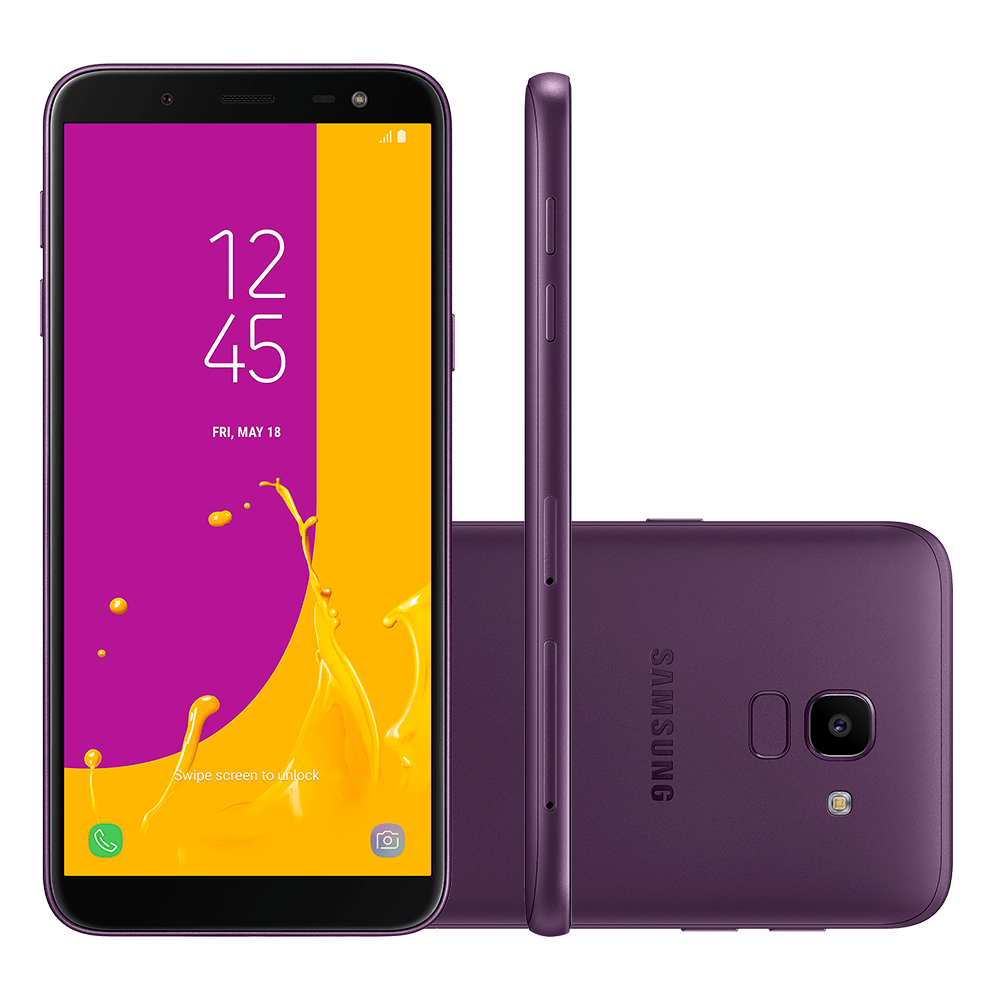 Smartphone Samsung Galaxy J6,(SP), TV Digital HD, Memória 32GB