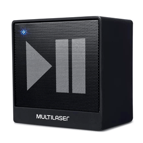 Caixa Bluetooth Multilaser SP277 8W, Preta, Entrada Auxiliar P2, Função Hands Free, Bateria de Longa Duração. GO - 56913 Caixa Bluetooth Multilaser SP277 8W, Preta, Entrada Auxiliar P2, Função Hands Free, Bateria de Longa Duração. GO - 56913