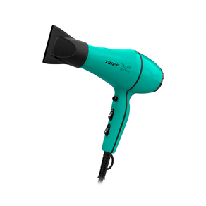Secador de Cabelo Profissional Taiff Style 2000W Azul Tiffany | 127V DF - 19870 Secador de Cabelo Profissional Taiff Style 2000W Azul Tiffany | 127V DF - 19870