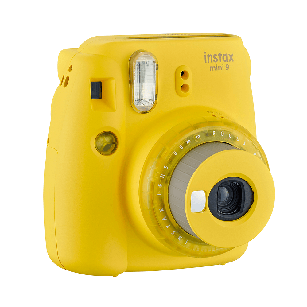 Kit Câmera Instax Mini 9 Amarelo - Fujioka Distribuidor