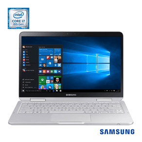 Notebook Samsung Style S51 Pen Intel Core i7 Quad-Core, Windows 10 Home, 8GB, 256GB SSD, Touchscreen 13.3'' Full HD LED, S-Pen GO - 571406