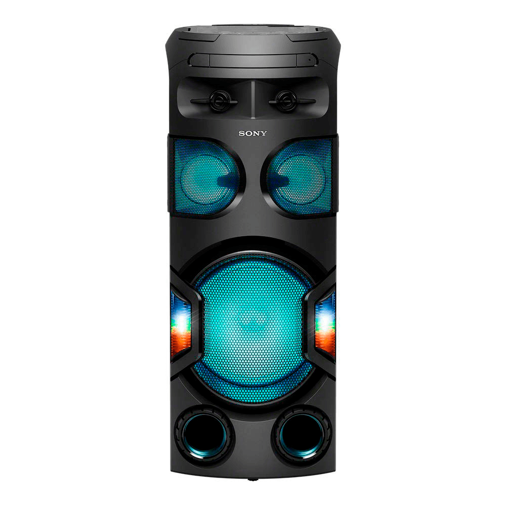 Mini System Sony MHC-V72, tipo torre com DVD, conexão HDMI ARC