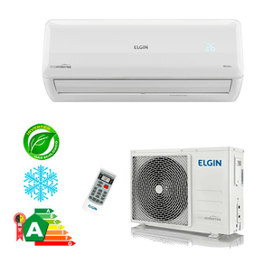 Ar Condicionado Elgin Split Inverter ECO, 9.000 BTUs, Quente/Frio, Serpentina em Cobre, Selo Procel A | 220V GO - 198576 Ar Condicionado Elgin Split Inverter ECO, 9.000 BTUs, Quente/Frio, Serpentina em Cobre, Selo Procel A | 220V GO - 198576