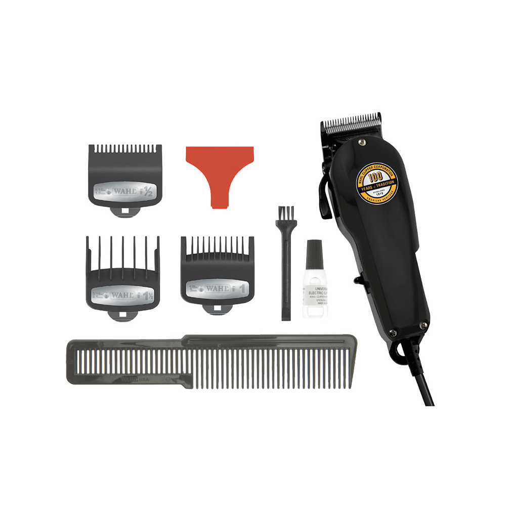 Máquina de Corte Wahl Super Taper Black 100 anos 220V Artigo