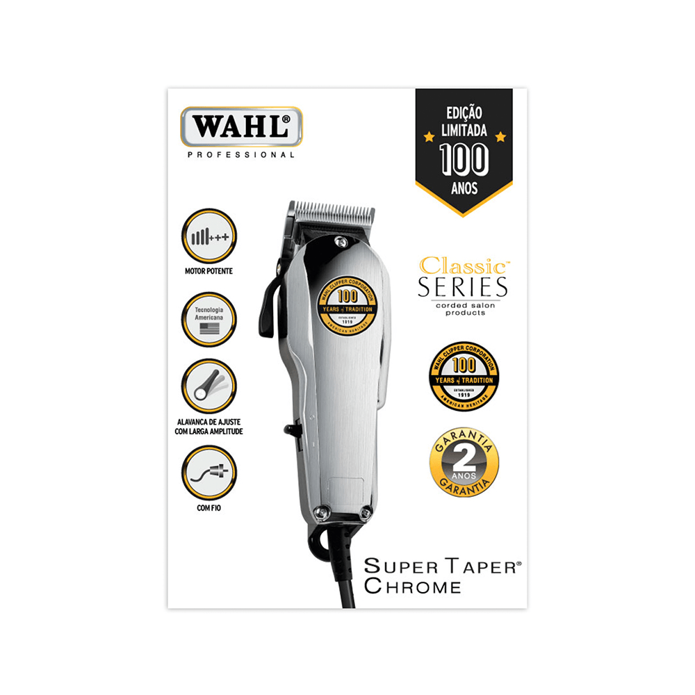 wahl super taper classic chrome
