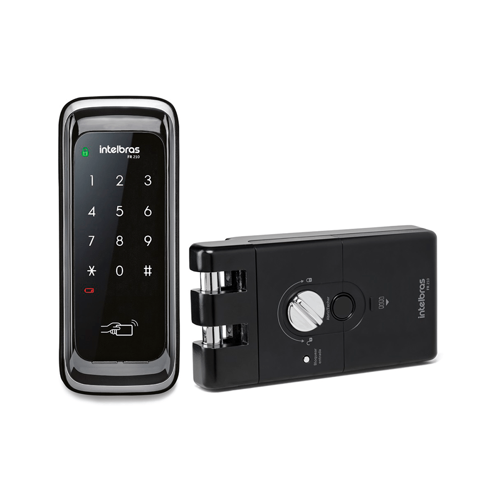 Fechadura Digital Intelbras FR210 - Para porta de correr Artigo