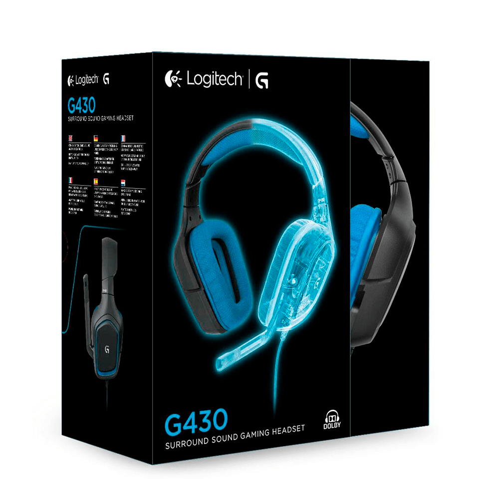Headset Logitech G430 Gamer Artigo: 581500 - Fujioka Distribuidor