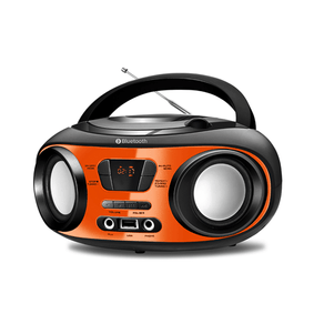 Rádio Portátil Up Bluetooth Laranja, Cd player, Rádio Fm, Entrada Usb, e 8W de potência. | Bivolt GO - 30866 Rádio Portátil Up Bluetooth Laranja, Cd player, Rádio Fm, Entrada Usb, e 8W de potência. | Bivolt GO - 30866