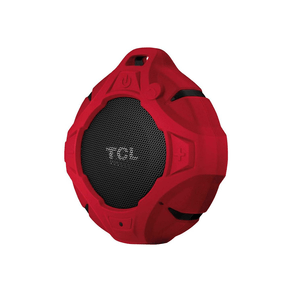 Caixa Bluetooth TCL BS05 IPX7, Vermelha, À prova d'água, Viva voz, Recarregável, Autonomia de até 8hs GO - 56917