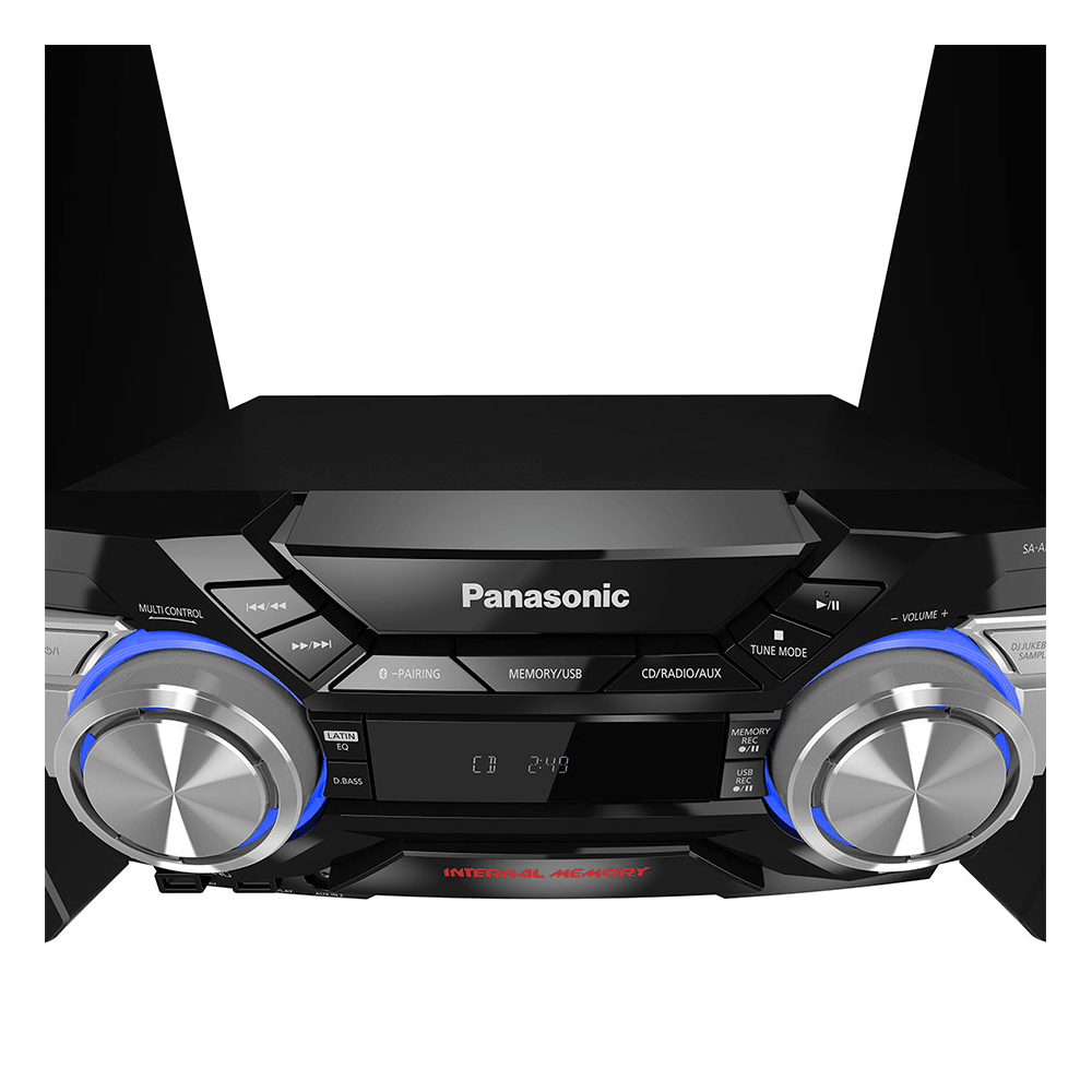 Mini System Panasonic AKX-710 1800W, MP3, USB, Bluetooth áudio