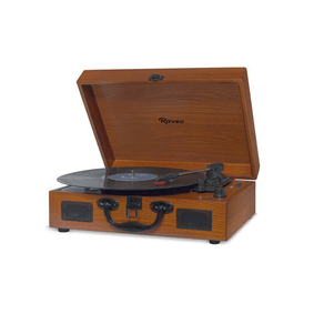 Toca Discos Vinil Raveo SONETO Retrô, 10W, Wood, USB, Bluetooth, Reproduz e Grava Via Entrada USB, Saída auxiliar, Toca Discos 33 1/3, 45 e 78 GO - 40452 Toca Discos Vinil Raveo SONETO Retrô, 10W, Wood, USB, Bluetooth, Reproduz e Grava Via Entrada USB, Saída auxiliar, Toca Discos 33 1/3, 45 e 78 GO - 40452