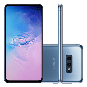 Smartphone Samsung S10E SM-G970F/1DL, Android 9.0, Dual Chip, Processador Octa Core 2.7 GHz, Câmera Dupla Traseira 12 MP + 16 MP e | Azul Sim DF - 242734