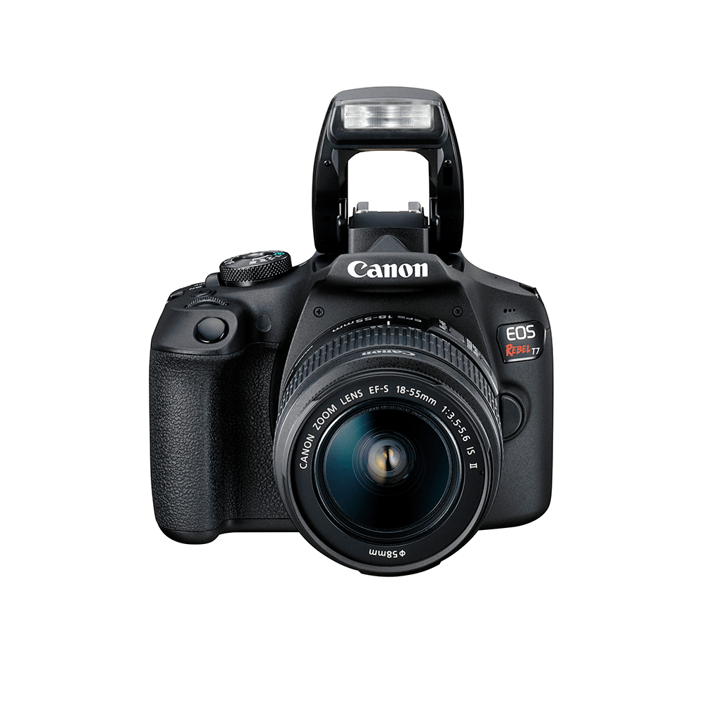 Câmera Canon Digital EOS Rebel T7 EF-S18-55 II - Fujioka Distribuidor