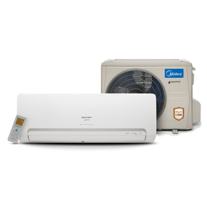 Ar Condicionado Midea Split Inverter, 18.000 BTUs, Frio, Serpentina em Cobre, Selo Procel A | 220V GO - 198716 Ar Condicionado Midea Split Inverter, 18.000 BTUs, Frio, Serpentina em Cobre, Selo Procel A | 220V GO - 198716