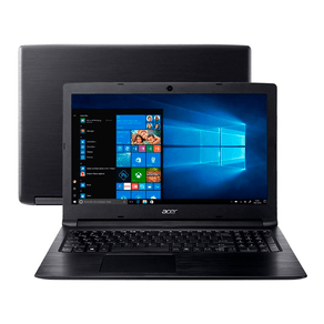 Notebook Acer Aspire 3 A315-33-C1KX Intel Celeron N3060 Memoria RAM de 4GB HD de 500GB Tela de 15.6