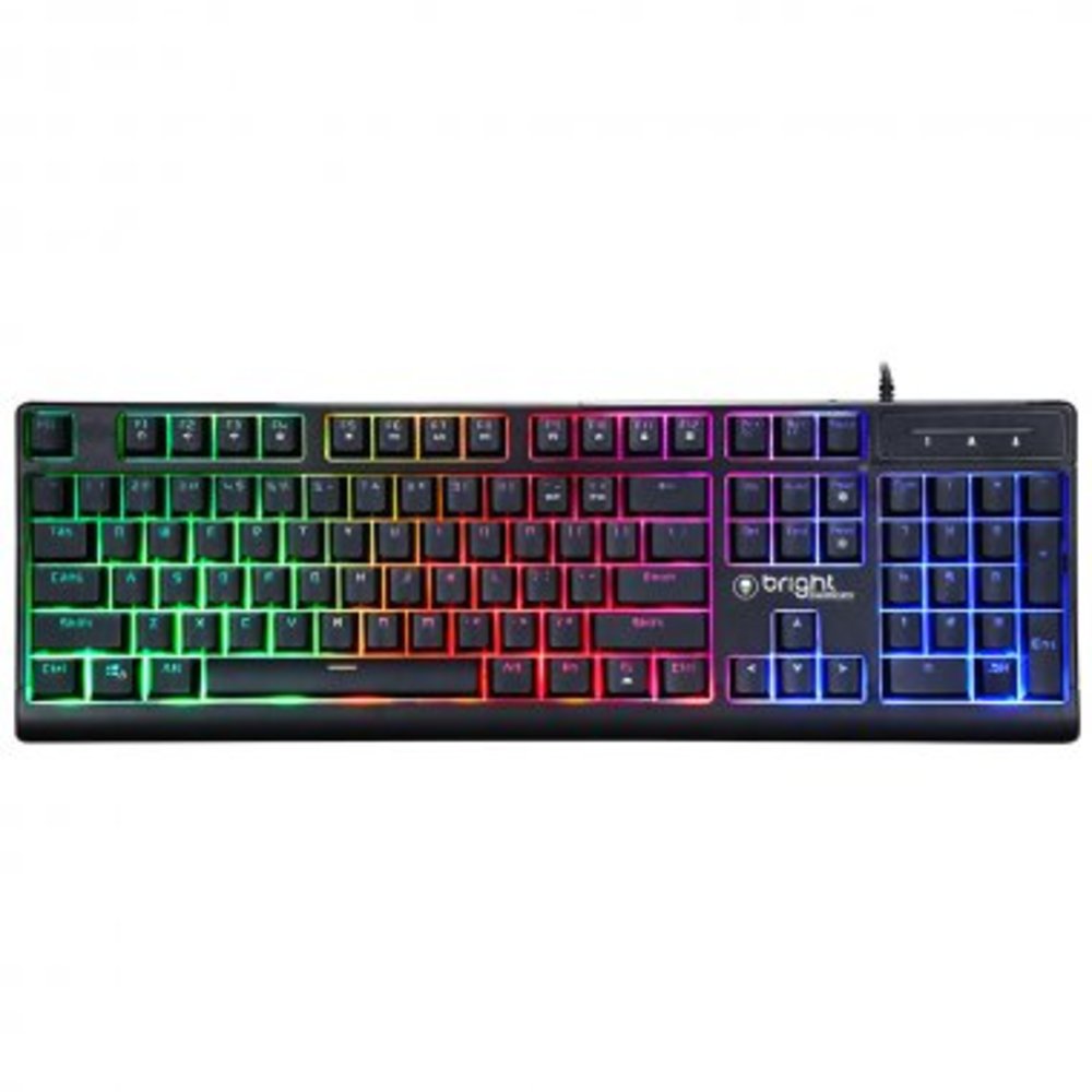 Teclado Bright 0541 Gamer Semi Mecânico - Fujioka Distribuidor