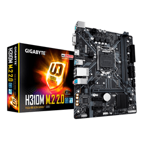 Placa Mãe Gigabyte H310M M.2 DDR4 SOCKET LGA1151 CHIPSET INTEL H310 GO - 59513 Placa Mãe Gigabyte H310M M.2 DDR4 SOCKET LGA1151 CHIPSET INTEL H310 GO - 59513
