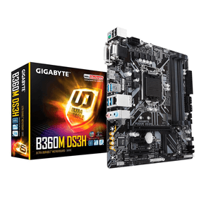 Placa-Mãe Gigabyte B360M D3H, Intel LGA 1151, mATX, DDR4 - B360M AORUS GAMING 3 GO - 59506 Placa-Mãe Gigabyte B360M D3H, Intel LGA 1151, mATX, DDR4 - B360M AORUS GAMING 3 GO - 59506