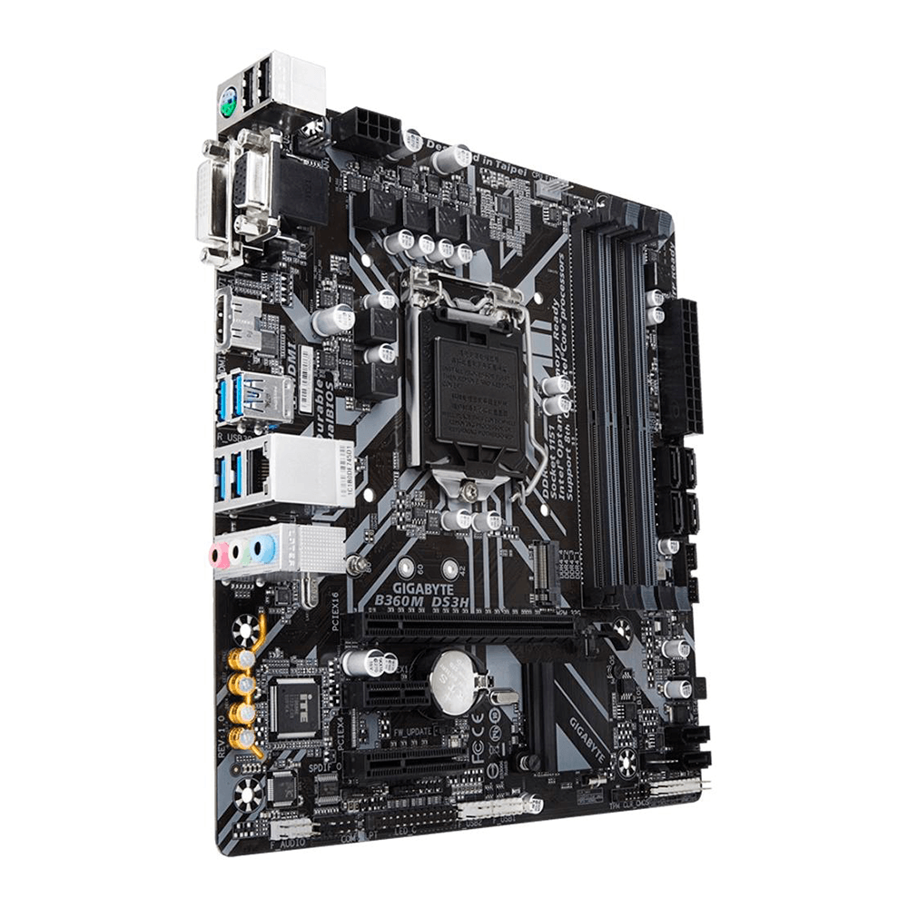 Placa-Mãe Gigabyte B360M D3H, Intel LGA 1151, mATX, DDR4 - B360M