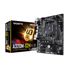 Placa Mãe Gigabyte GA-A320M-S2H DDR4 Socket AM4 Chipset AMD A320 GO - 59514 Placa Mãe Gigabyte GA-A320M-S2H DDR4 Socket AM4 Chipset AMD A320 GO - 59514