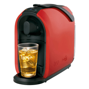 Cafeteira Tres MIMO, Reservatório de Água 0,95 Litros, Descarte Automático das Cápsulas Usadas, Design Italiano. Vermelho | 220V GO - 196587 Cafeteira Tres MIMO, Reservatório de Água 0,95 Litros, Descarte Automático das Cápsulas Usadas, Design Italiano. Vermelho | 220V GO - 196587