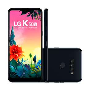 Smartphone Lg K50S, Android 9.0, Dual Chip, Processador Octa-Core 2.0 GHz, Câmera tripla 13MP + 5MP + 2MP e Câmera Frontal 13MP, Tela 6.5