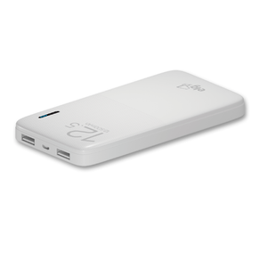 Carregador Portátil ELG 12.500MAH | Branco GO - 277320 Carregador Portátil ELG 12.500MAH | Branco GO - 277320